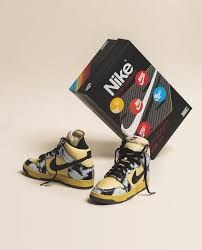 Nike Dunk High 1985 Black Acid Wash