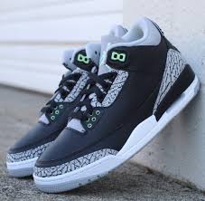 Jordan 3 Retro Green Glow