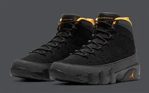 Jordan 9 Retro Dark Charcoal University Gold