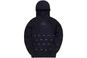 Kith x Advisory Board Crystals Holograph Hoodie Black